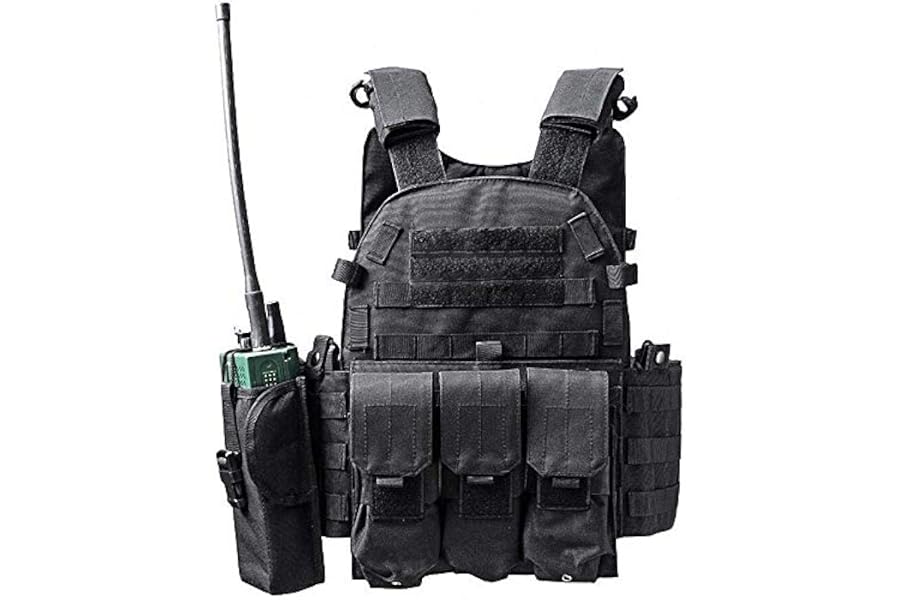 Invenko Trainning Tactical Airsoft Paintball Combat Swat Assault Army Shooting Hunting Outdoor Molle Police Vest
