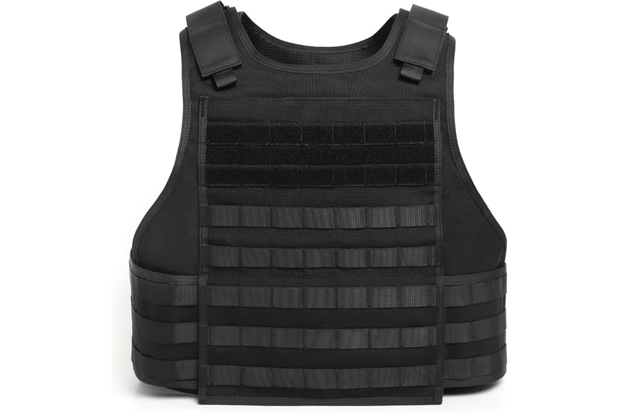 TACNEX Lightweight MOLLE Duty Vest Adjustable Weighted Workout Vest for Men Women