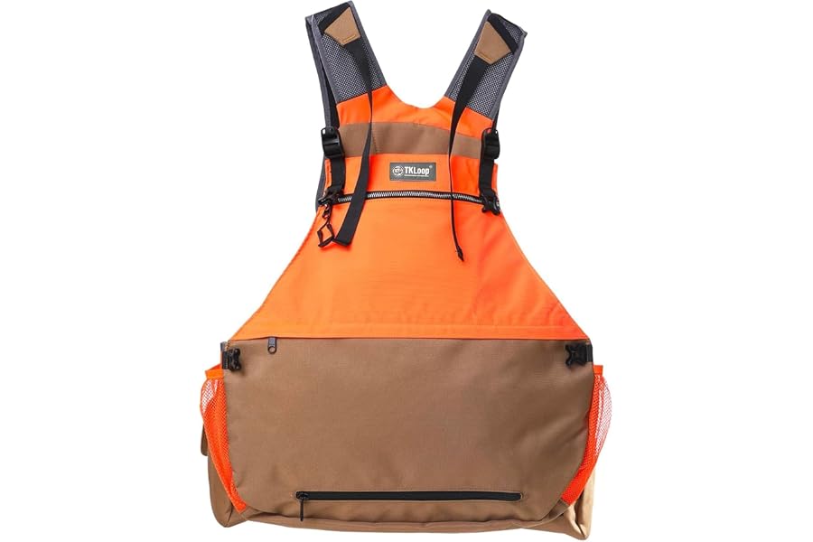 TKLoop Upland Hunting Vest Pheasant Upland Strap Bird Vest Tactical Vest with Blood-Proof Lining