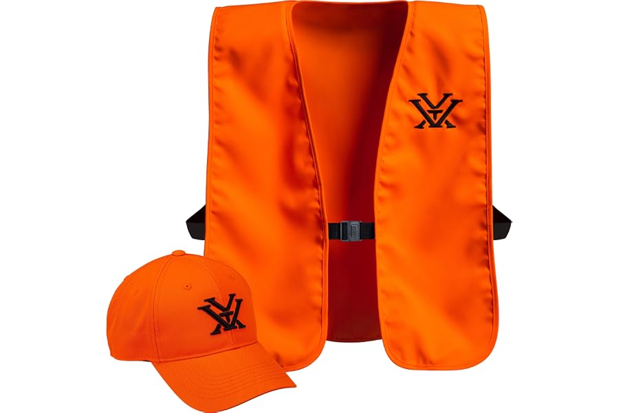 Vortex Optics Blaze Orange Hunting Vest & Hat Combo